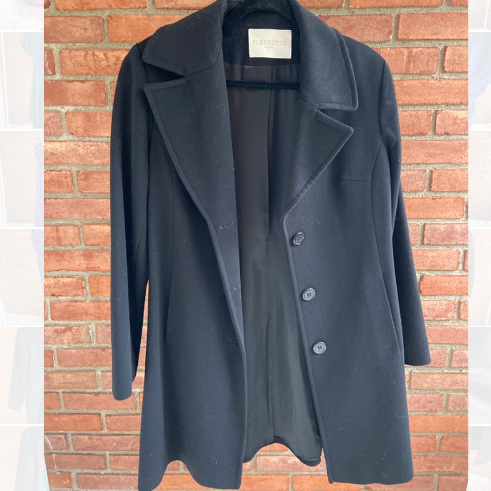 Fleurette Wool Coat